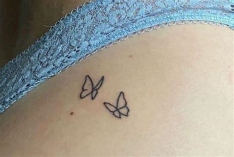 tatuajes de mariposas en el gluteo|42 Tatuajes hermosos de mariposas con su significado